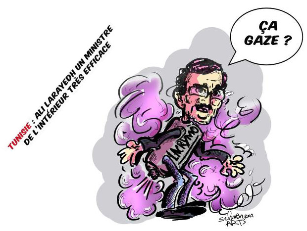 Ali Larayedh - Caricature