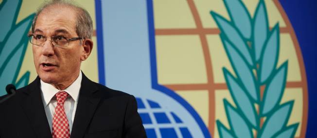 Le directeur général de l'OIAC, Ahmet Uzumcu