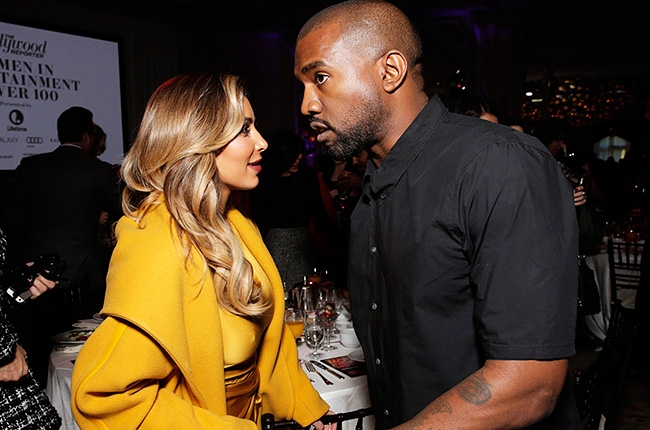 Kanye West et Kim Kardashian